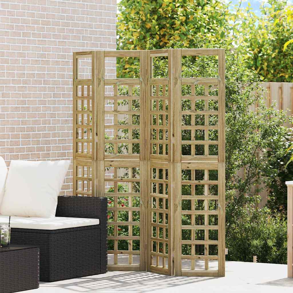 Avskärmningsskärm Honung brun 160 x 180 cm Massiv furu