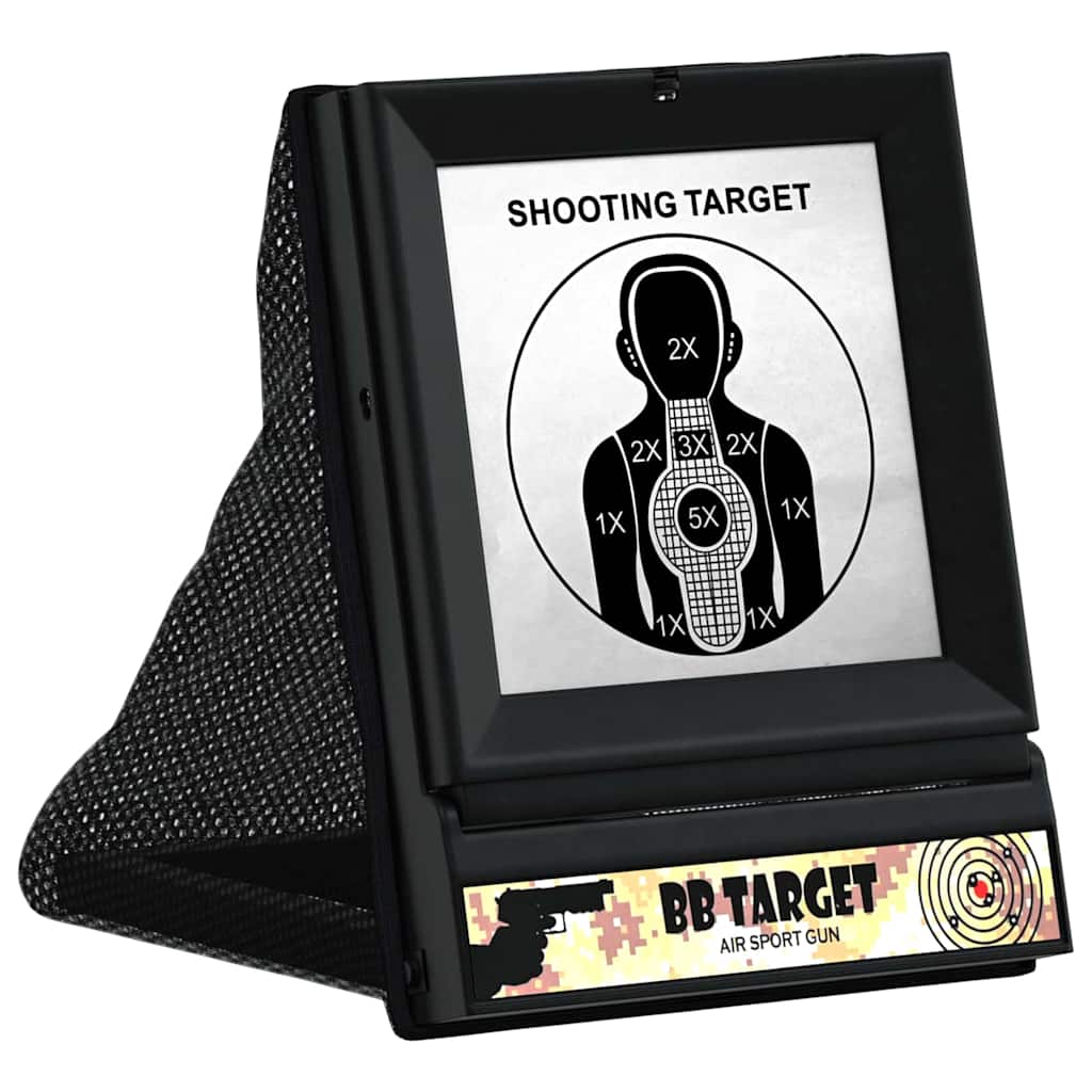 Airsoft-måltavla Svart 19 x 26 x 25 cm Plast