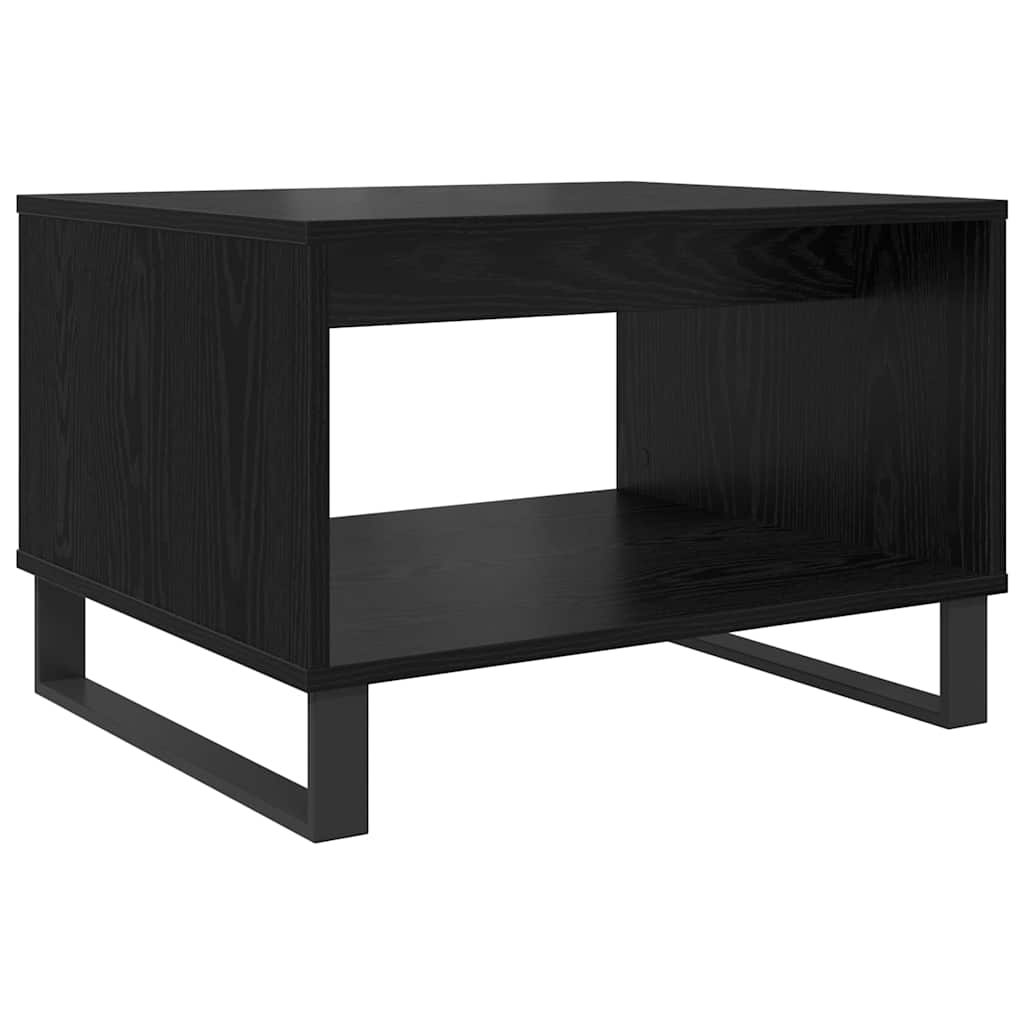 Kaffeebord Svart ek 60 x 50 x 40 cm Konstruerat trä