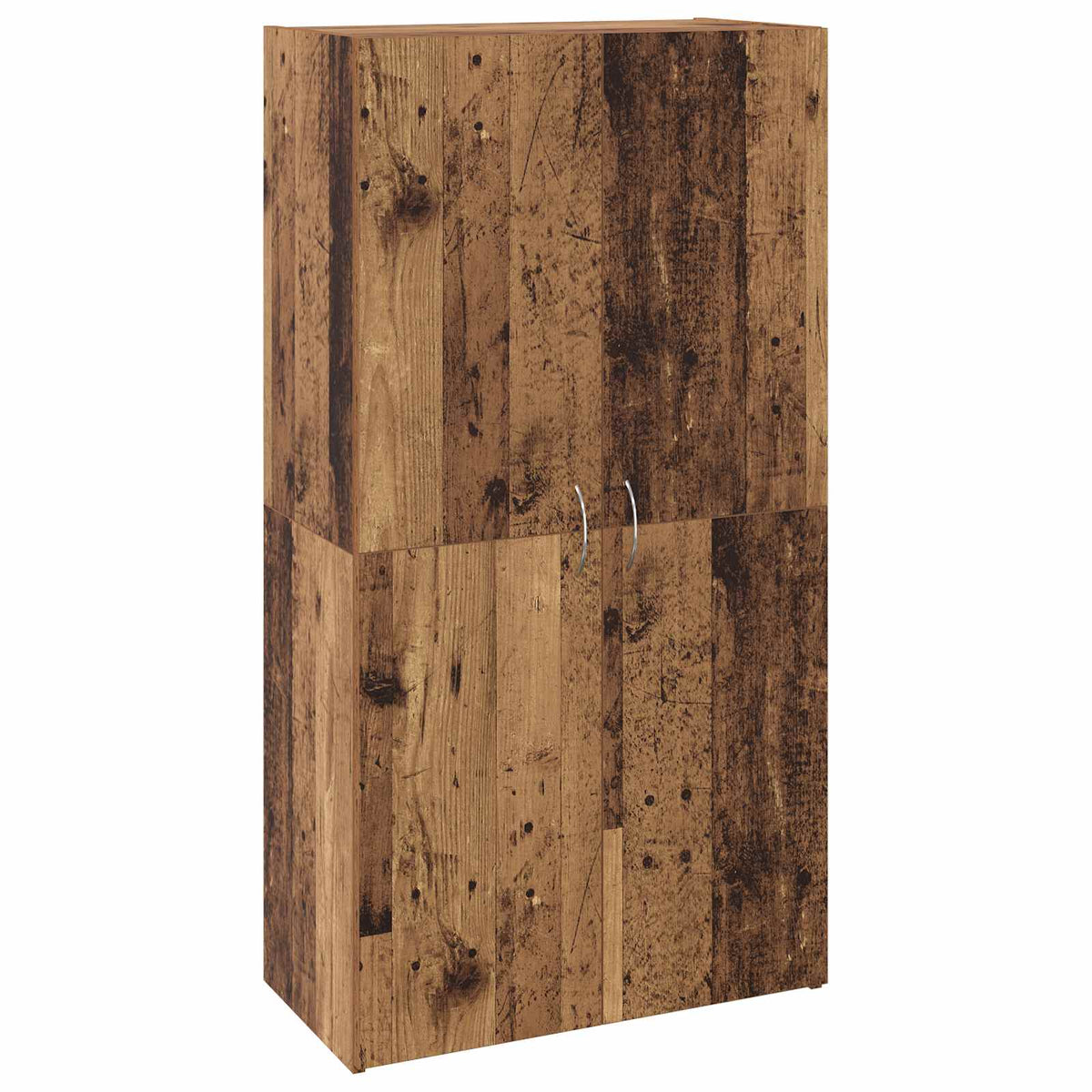 Kontorsskåp Gammalt trä 60 x 32 x 115 cm Konstruerat trä