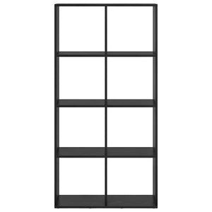 Bokskåp Svart Ek 69,5 x 29 x 137,5 cm Konstruerat trä