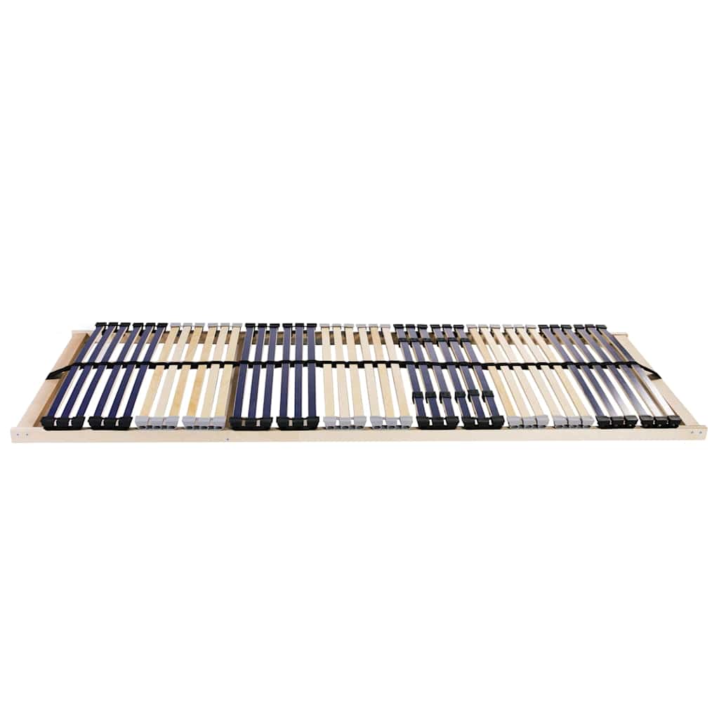 Ribbad sängbotten Brun 70 x 190 cm Massivt bokträ