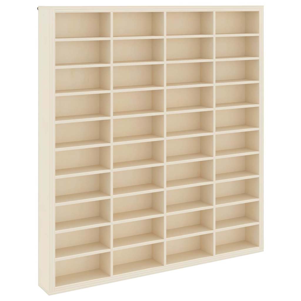 Väggdisplay Väggmonterat Beige 40 x 4,5 x 43 cm Konstruerat trä