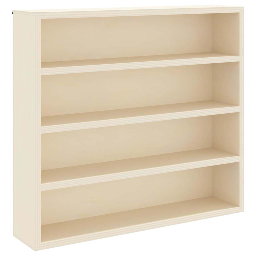 Väggdisplay Väggmonterat Beige 40 x 8,5 x 37 cm Konstruerat trä