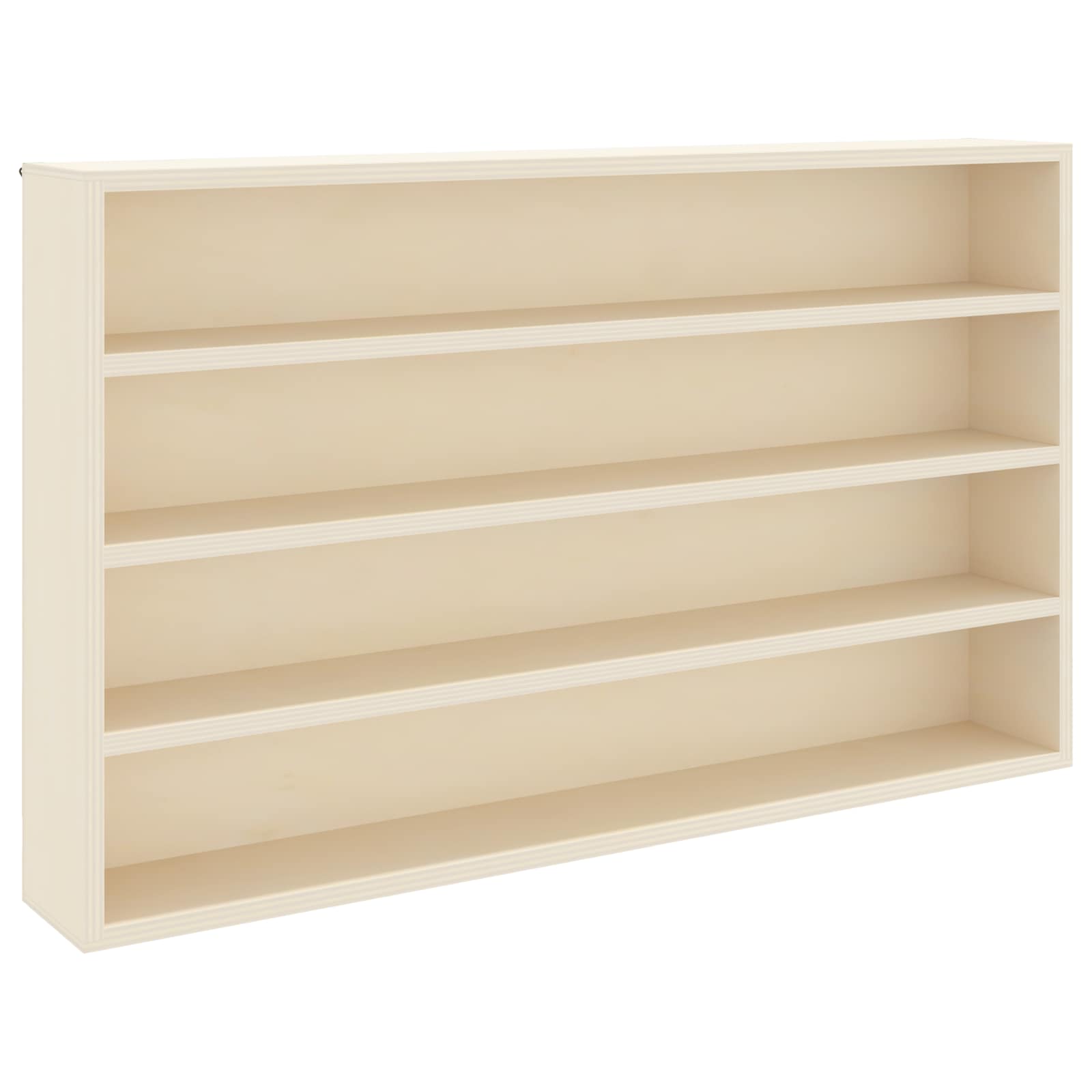 Väggdisplay Väggmonterat Beige 60 x 8,5 x 37 cm Konstruerat trä