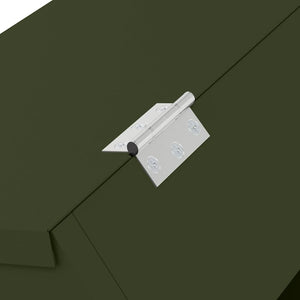 Kaninsmatare Olivgrön 64.5 x 25.5 x 45.5 cm Kallvalsat Stål