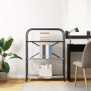 Hyllsystem Grå Sonoma 80 x 30 x 109 cm Konstruerat trä