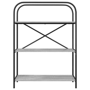 Hyllsystem Grå Sonoma 80 x 30 x 109 cm Konstruerat trä
