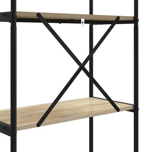 Hyllsystem Sonoma-ek 60 x 30 x 109 cm Konstruerat trä