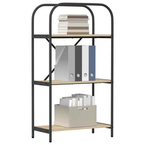 Hyllsystem Sonoma-ek 60 x 30 x 109 cm Konstruerat trä