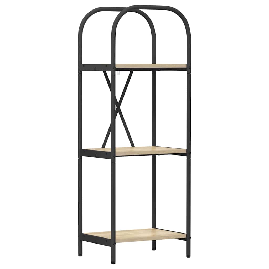 Hyllsystem Sonoma-ek 40 x 30 x 109 cm Konstruerat trä
