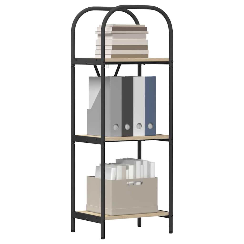 Hyllsystem Sonoma-ek 40 x 30 x 109 cm Konstruerat trä