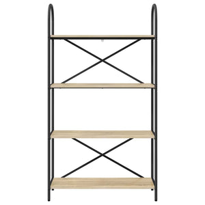 Hyllsystem Sonoma-ek 80 x 30 x 146 cm Konstruerat trä