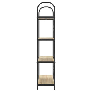 Hyllsystem Sonoma-ek 80 x 30 x 146 cm Konstruerat trä