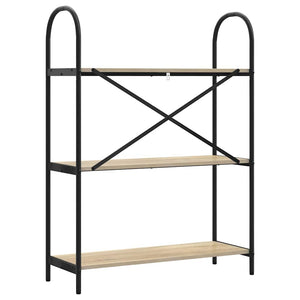 Hyllsystem Sonoma-ek 80 x 30 x 109 cm Konstruerat trä