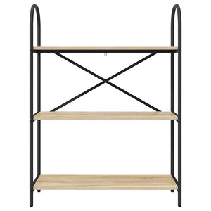 Hyllsystem Sonoma-ek 80 x 30 x 109 cm Konstruerat trä