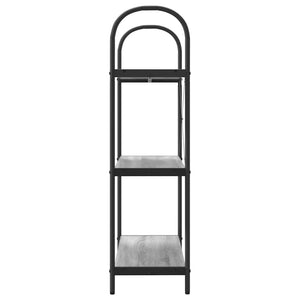 Hyllsystem Grå Sonoma 80 x 30 x 109 cm Konstruerat trä