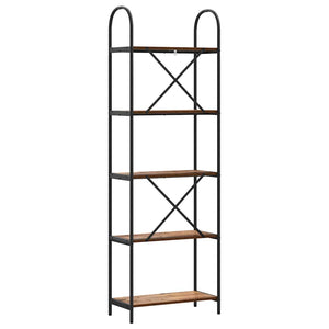 Hyllsystem Gammalt trä 60 x 30 x 183 cm Konstruerat trä