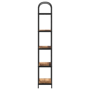 Hyllsystem Gammalt trä 60 x 30 x 183 cm Konstruerat trä