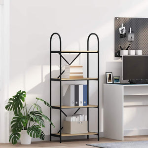 Hyllsystem Sonoma-ek 60 x 30 x 146 cm Konstruerat trä