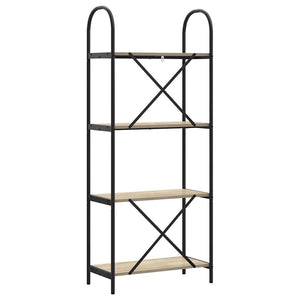 Hyllsystem Sonoma-ek 60 x 30 x 146 cm Konstruerat trä