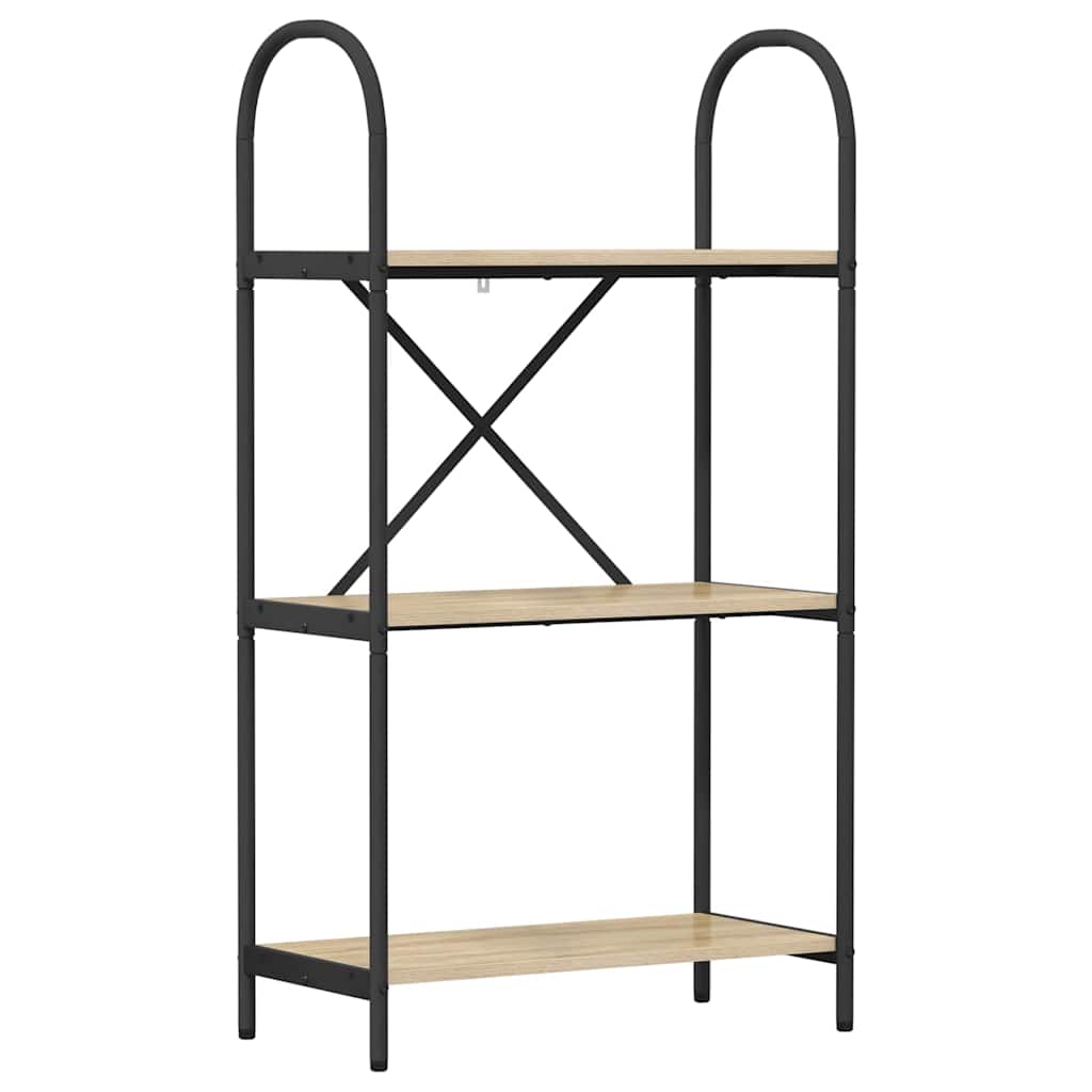 Hyllsystem Sonoma-ek 60 x 30 x 109 cm Konstruerat trä