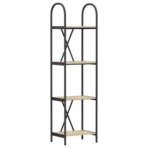 Hyllsystem Sonoma-ek 40 x 30 x 146 cm Konstruerat trä