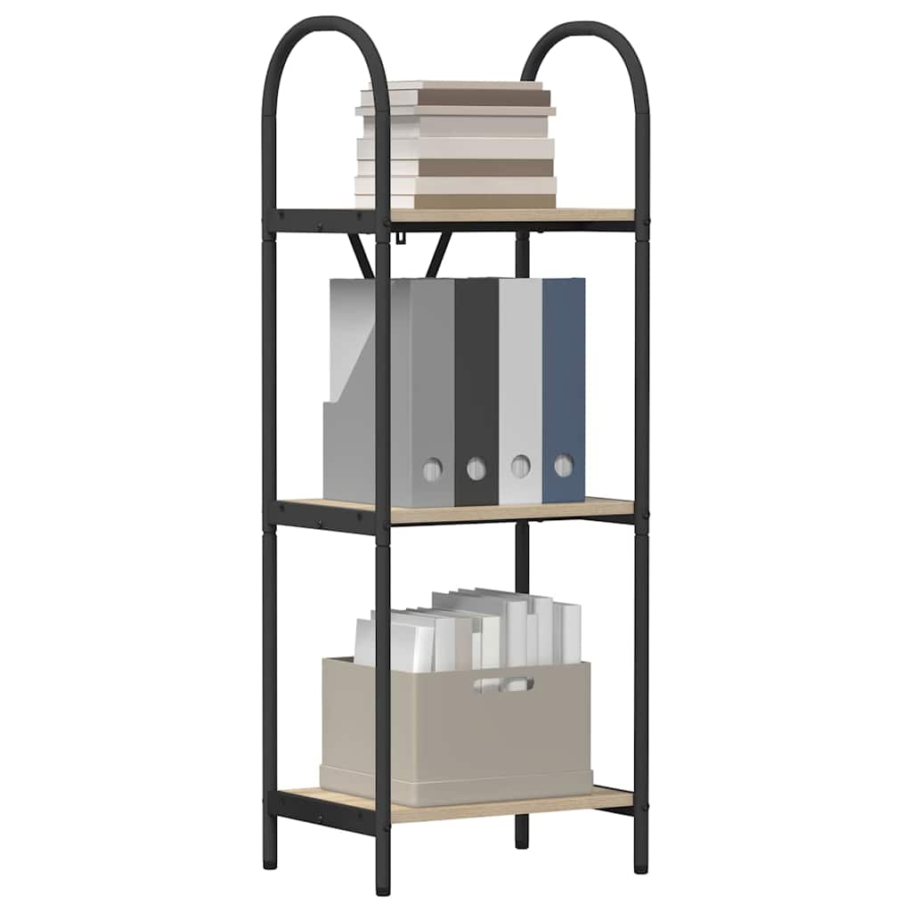 Hyllsystem Sonoma-ek 40 x 30 x 109 cm Konstruerat trä