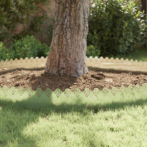 Gräskanter 10 pcs Silver 103 x 0,05 x 22 cm Galvaniserat Stål