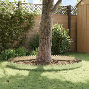 Gräskanter 10 pcs Silver 103 x 0,05 x 22 cm Galvaniserat Stål