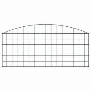 Dammskydd Set 5 pcs Grön 100 x 50 cm Stål