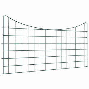 Dammskydd Set 5 pcs Grön 100 x 50 cm Stål