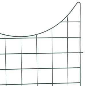 Dammskydd Set 8 pcs Grön 50 x 80 cm Stål