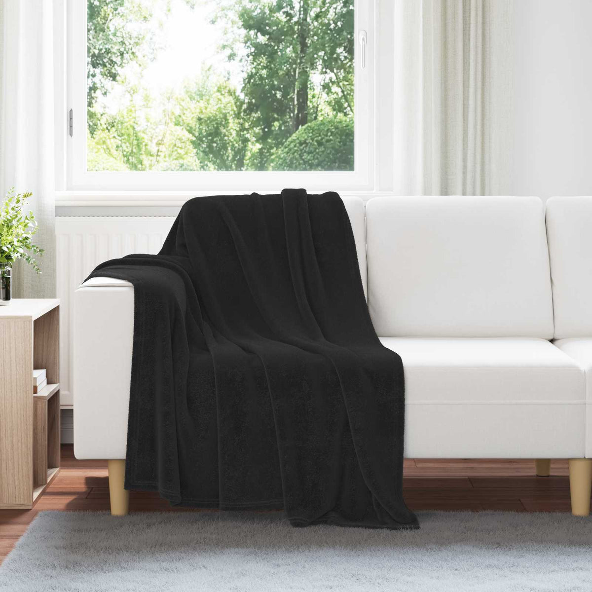 Filt Svart 130 x 150 cm 0.51 kg Fleece