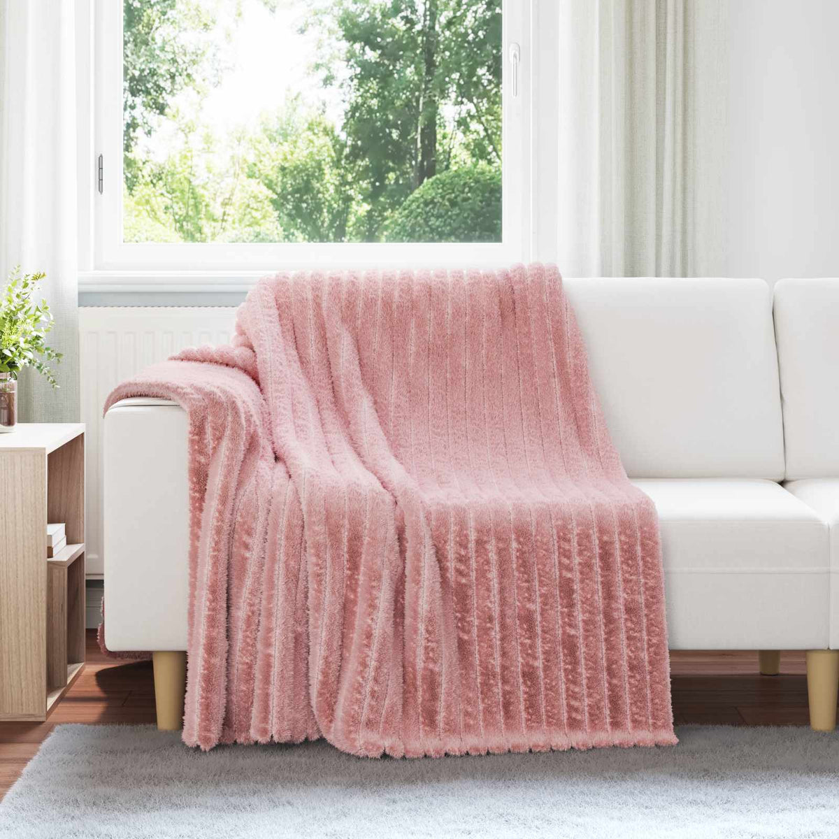 Filt Rosa 200 x 150 cm 0.8 kg Fleece