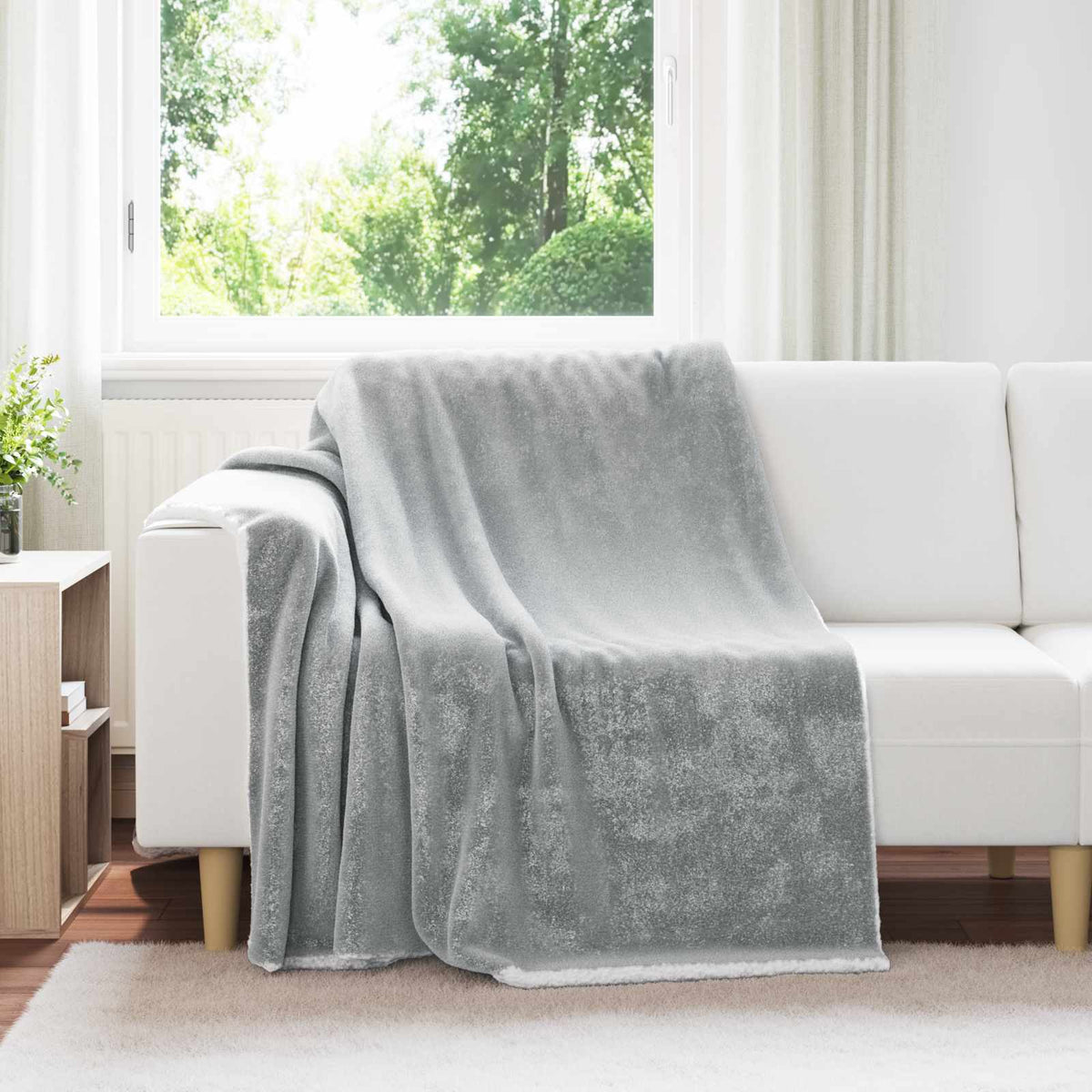 Filt Grå 150 x 200 cm 1.64 kg Fleece