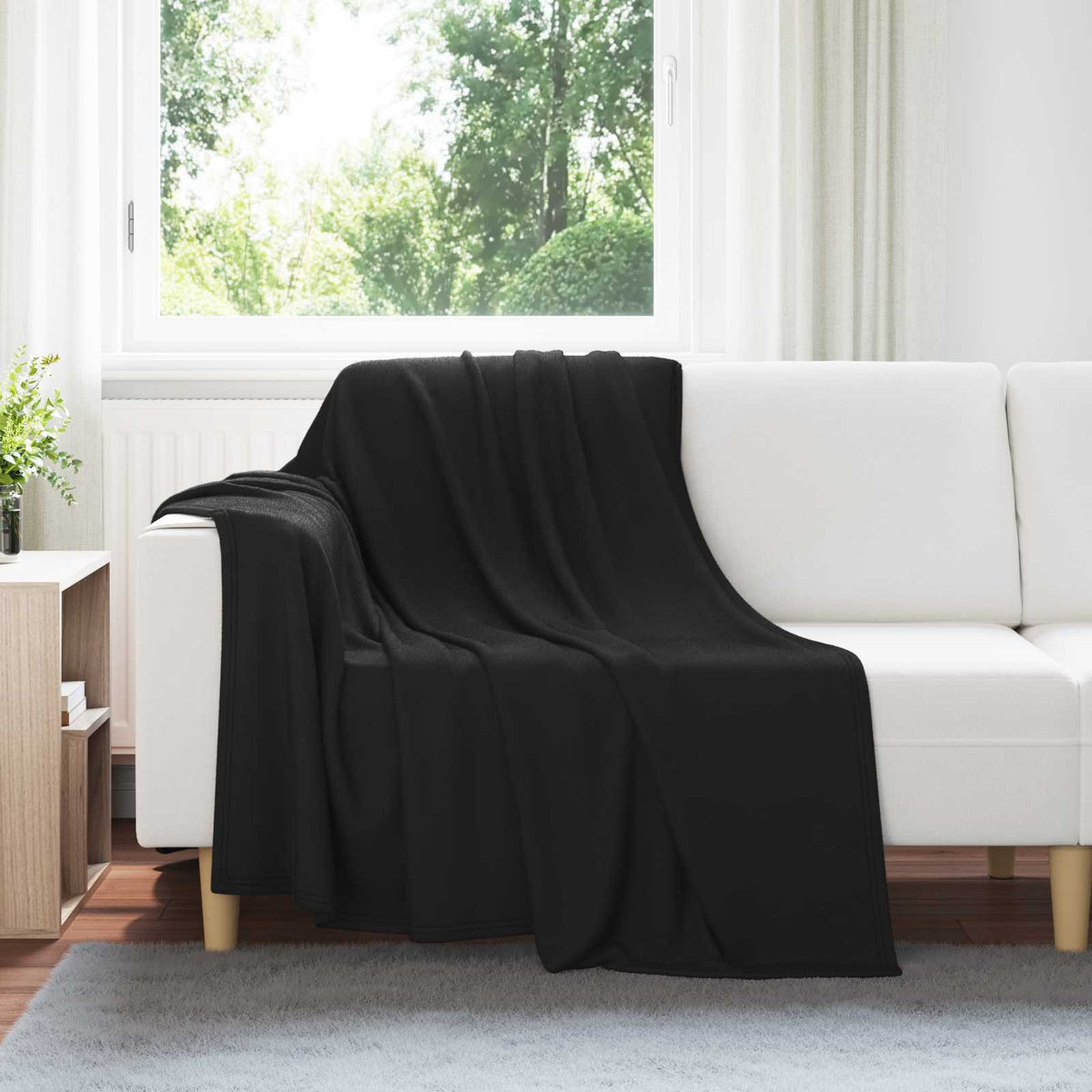 Filt Svart 200 x 150 cm 0.42 kg Fleece