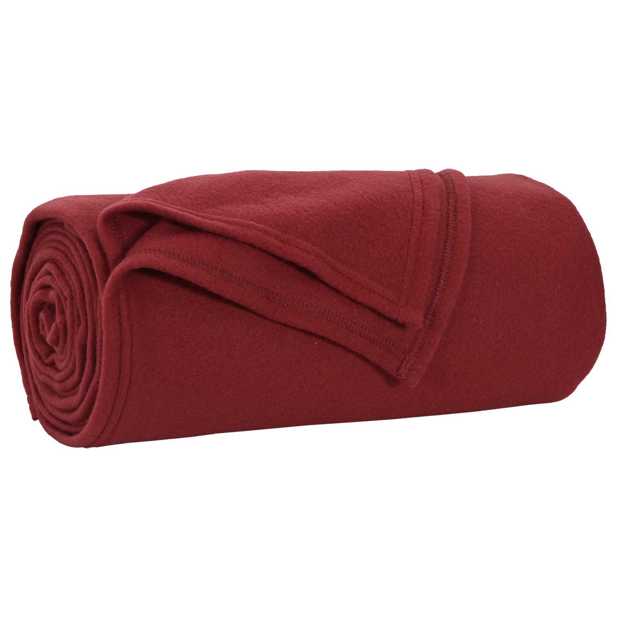 Filtar 24 st Bordeaux Röd 240 x 220 cm 17.62 kg Fleece