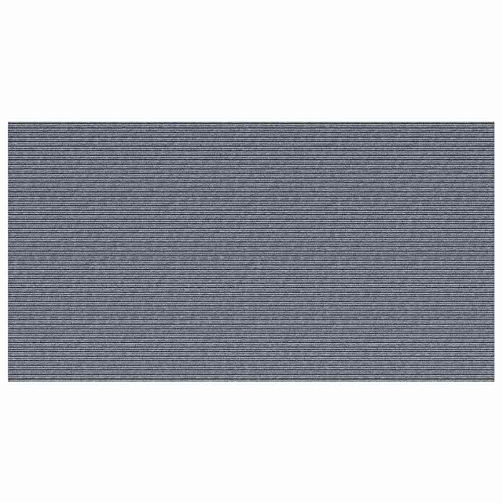 Matta-runner Ljusgrå 80 x 150 cm tyg