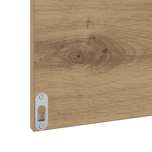 Badrumsmöbelset med låda 3 pcs Artisan Ek Konstruerat trä