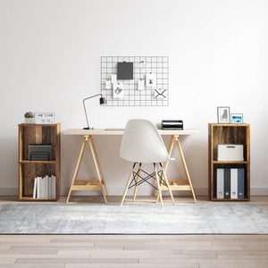 TV-bänkset 2 pcs Gammalt trä 72 x 35 x 36,5 cm Konstruerat trä