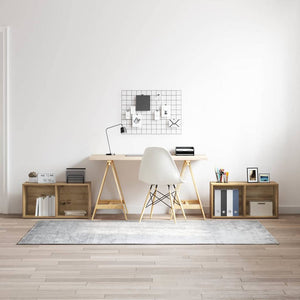 TV-bänkset 2 pcs Artisan Ek 72 x 35 x 36,5 cm Konstruerat trä