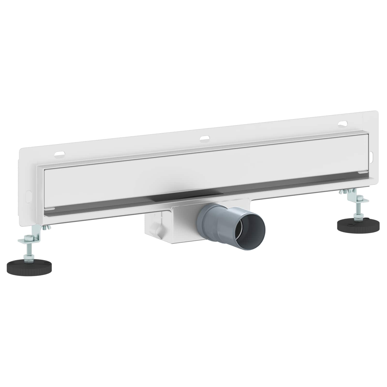 Väggmonterat duschavlopp Silver 50 cm Rostfritt Stål 304