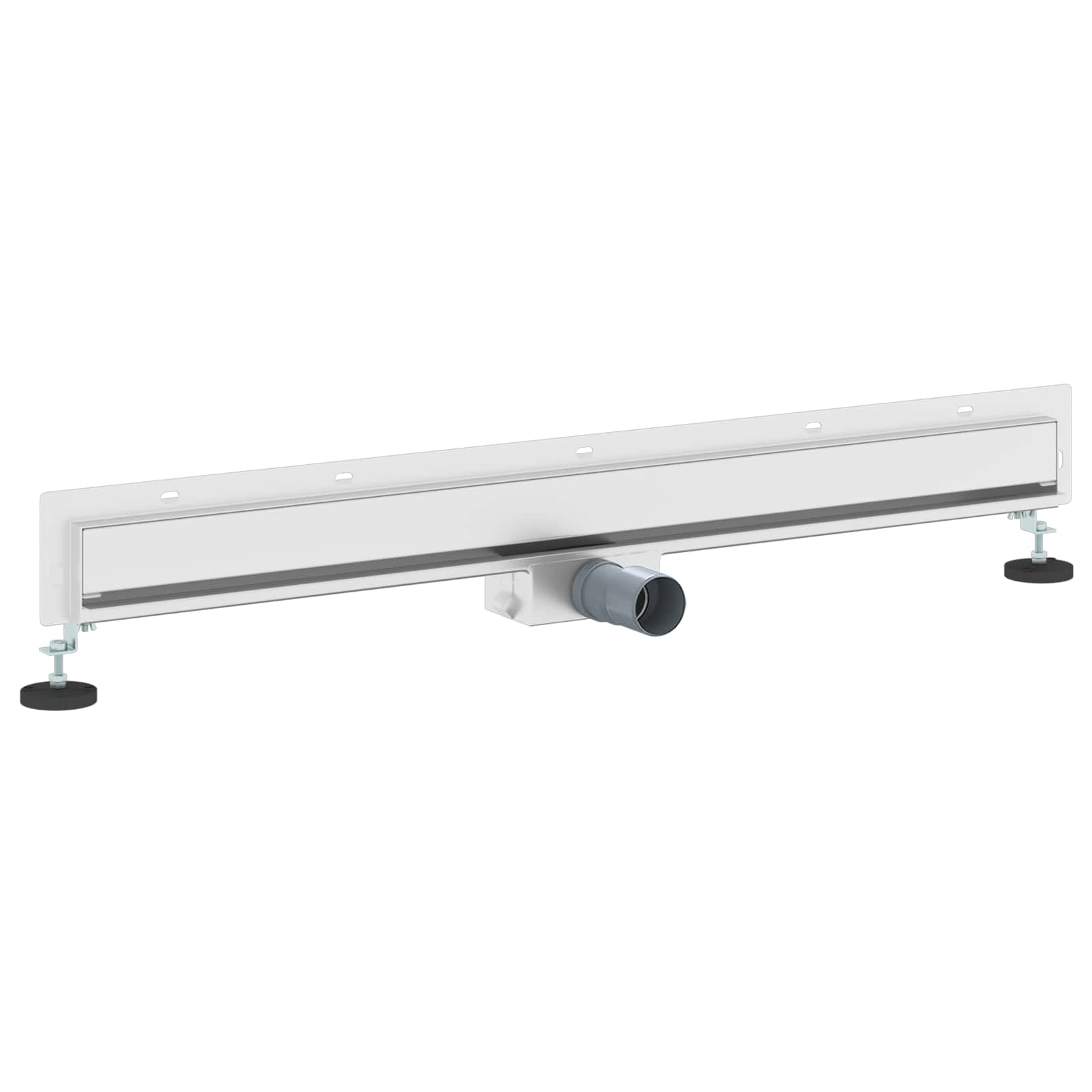 Väggmonterat duschavlopp Silver 90 cm Rostfritt Stål 304