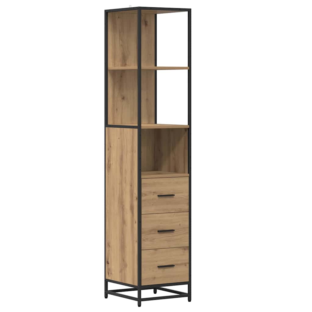 Badrumsmöbelset Artisan Ek 35 x 37,5 x 166 cm Konstruerat trä