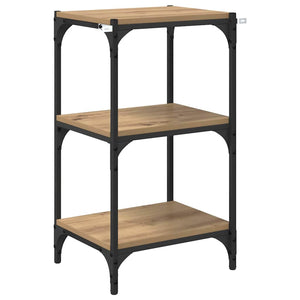 Bokskåp artisan ek 40 x 33 x 70,5 cm Konstruerat trä och järn