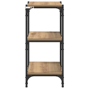 Bokskåp artisan ek 40 x 33 x 70,5 cm Konstruerat trä och järn