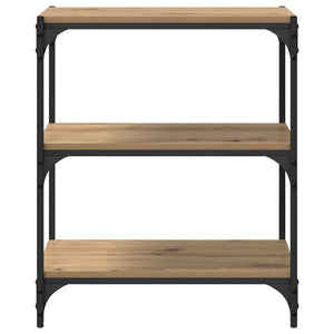 Bokskåp artisan ek 60 x 33 x 70,5 cm Konstruerat trä och järn