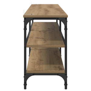 TV-skåp Artisan Ek 160 x 30 x 50 cm Konstruerat trä och järn