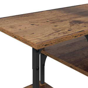 TV-skåp Gammalt trä 102 x 35 x 45,5 cm Konstruerat trä och järn